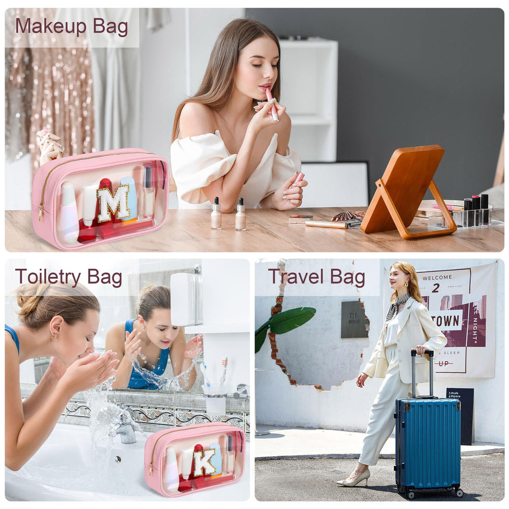 YOOLIFE mini makeup bag inside items highlights compact storage for small essentials.