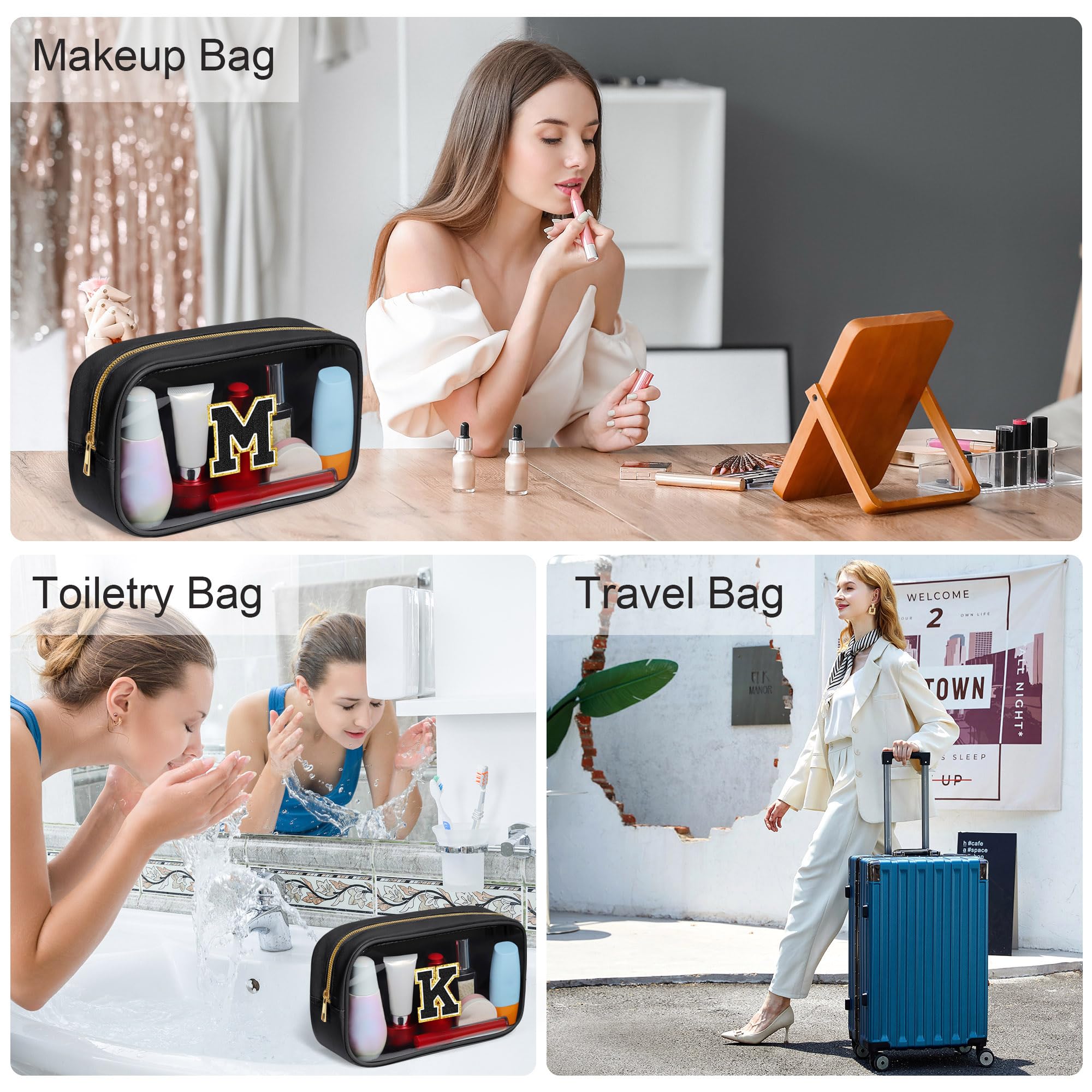 YOOLIFE travel-ready design fits cosmetics, small items, and necessities for kids and adults.