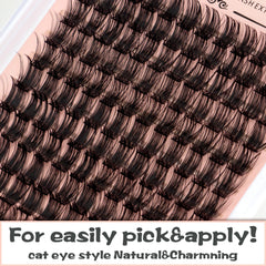 Lightweight YOONOYA lash bands designed for comfortable all-day wear.