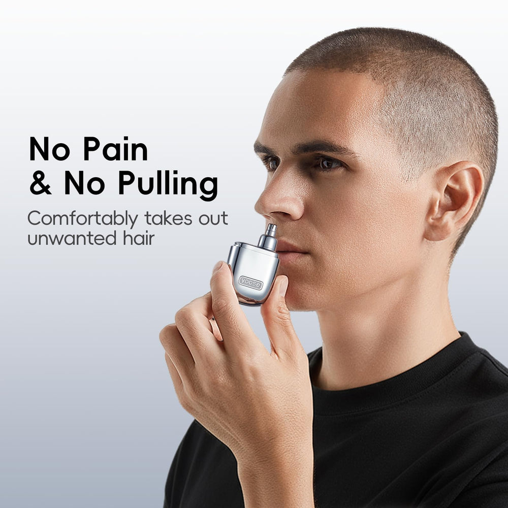Yoose nose trimmer alloy edition precision blades deliver smooth trimming