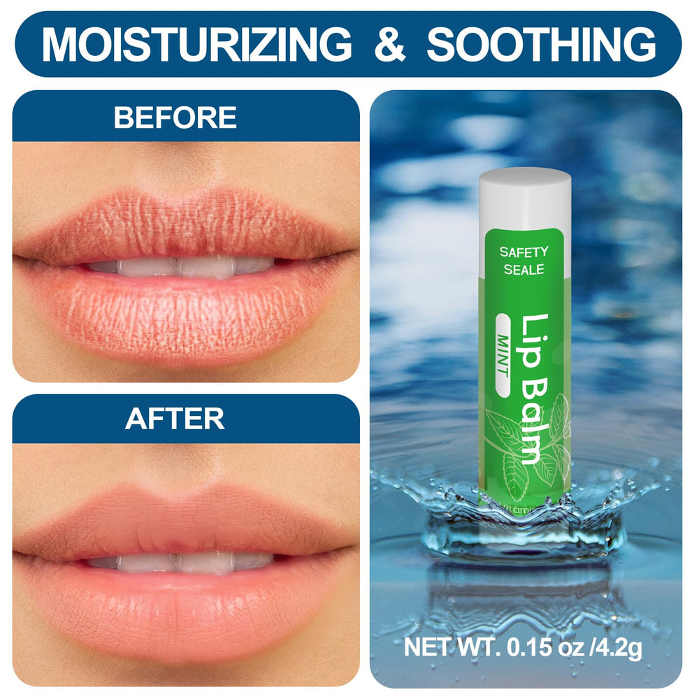 Yopela kid-friendly mini chap-sticks capture colorful packaging for quick on-the-go lip care.