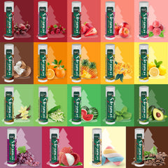Yopela vitamin E coconut oil lip balm close-up nourishes lips