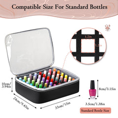 YOREPEK organizer with two removable pouches and sponge slots