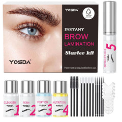 YOSDA Brow Lamination Kit packaging ready for use, compact and travel-friendly.