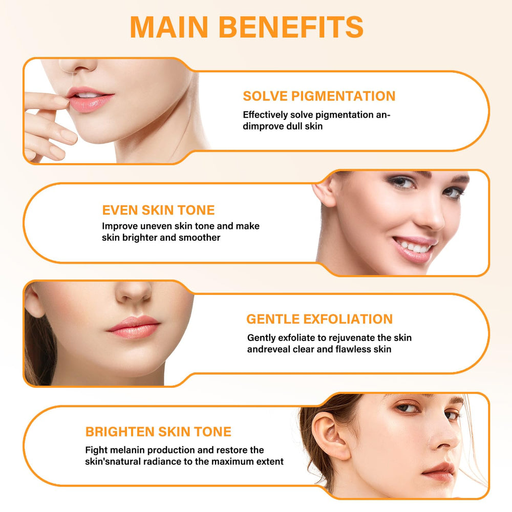 YOSEGOOTER turmeric soap 4-bars pack image emphasizes value and daily skin care routine.