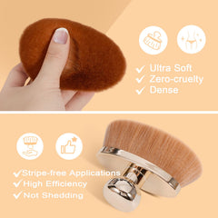 Yoseng self-tanner bronzer blending action for even tone