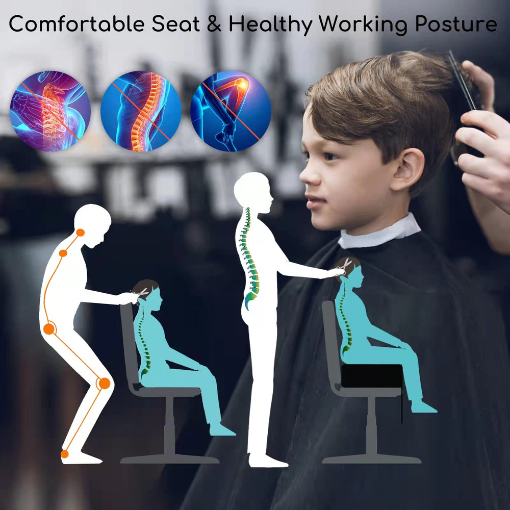 YOSHIKO booster seat cushion dimensions guide helps pick the right size.