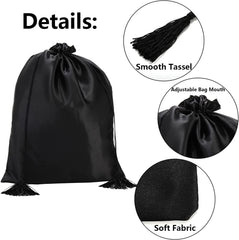 Youeon wig bag large capacity holds wigs, bundles, extensions, and accessories