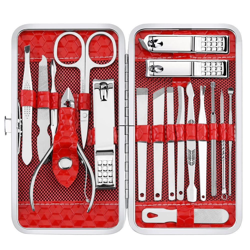 Yougai Manicure Set 18-in-1 overview highlights versatile grooming tools for home and travel.