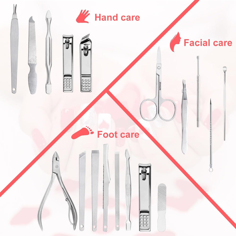 Yougai Manicure Set pedicure-tools focus on precise foot and nail care at home.
