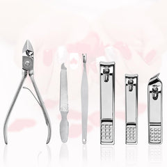 Yougai Manicure Set stainless-steel-clippers highlight durable nail trimming performance.