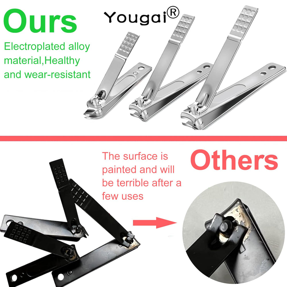 Yougai Manicure Set travel-friendly-design emphasizes portable kit for on-the-go grooming.