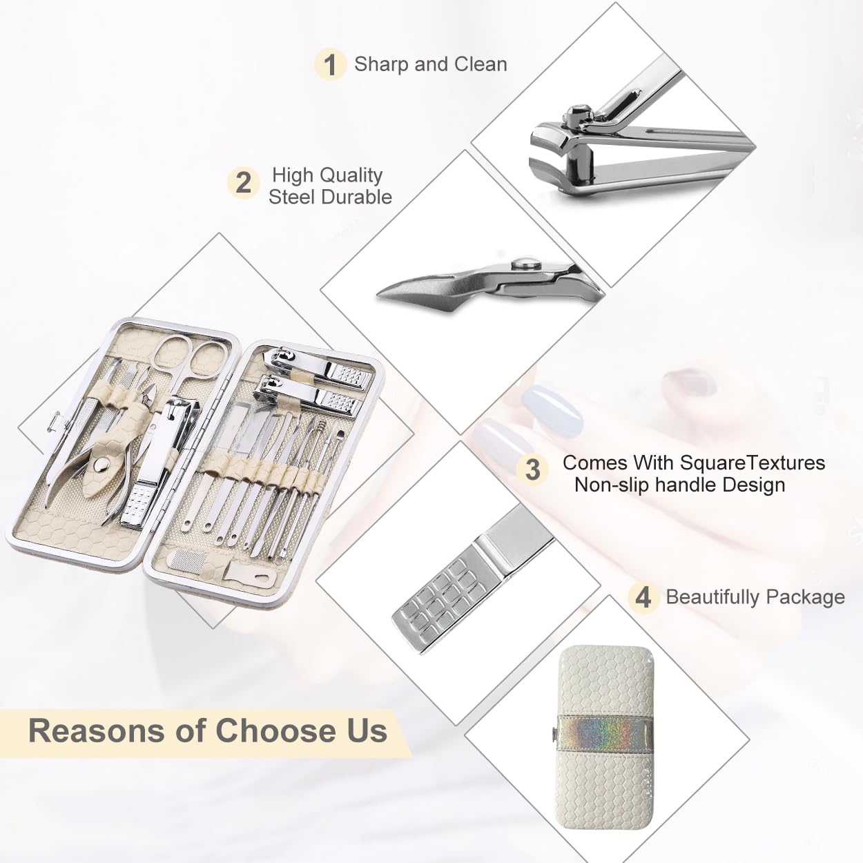 Yougai 18-piece kit is a stylish gift option for men and women.