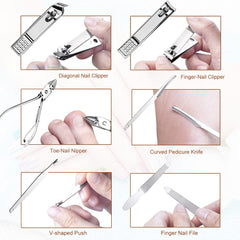 Yougai travel-case open displaying tools securely stored for organized grooming