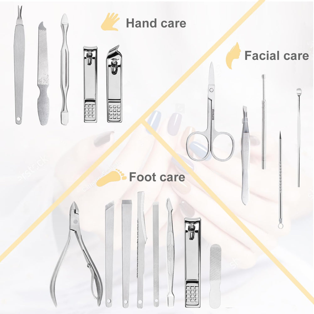 Yougai stainless steel nail tools close-up showing durability and precise cutting.