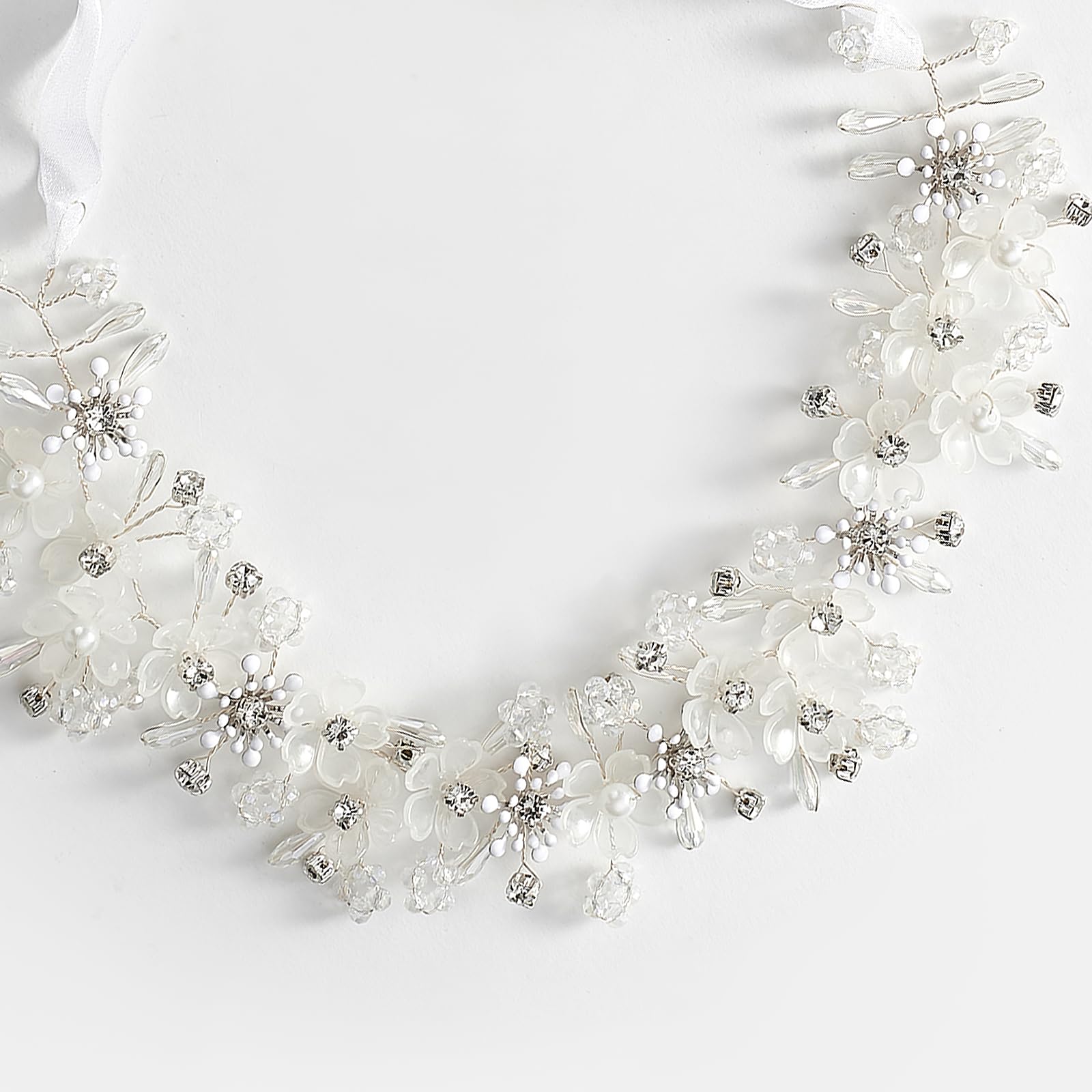 YOUlDIANZI bridal hair accessory pearl tiara for graceful looks
