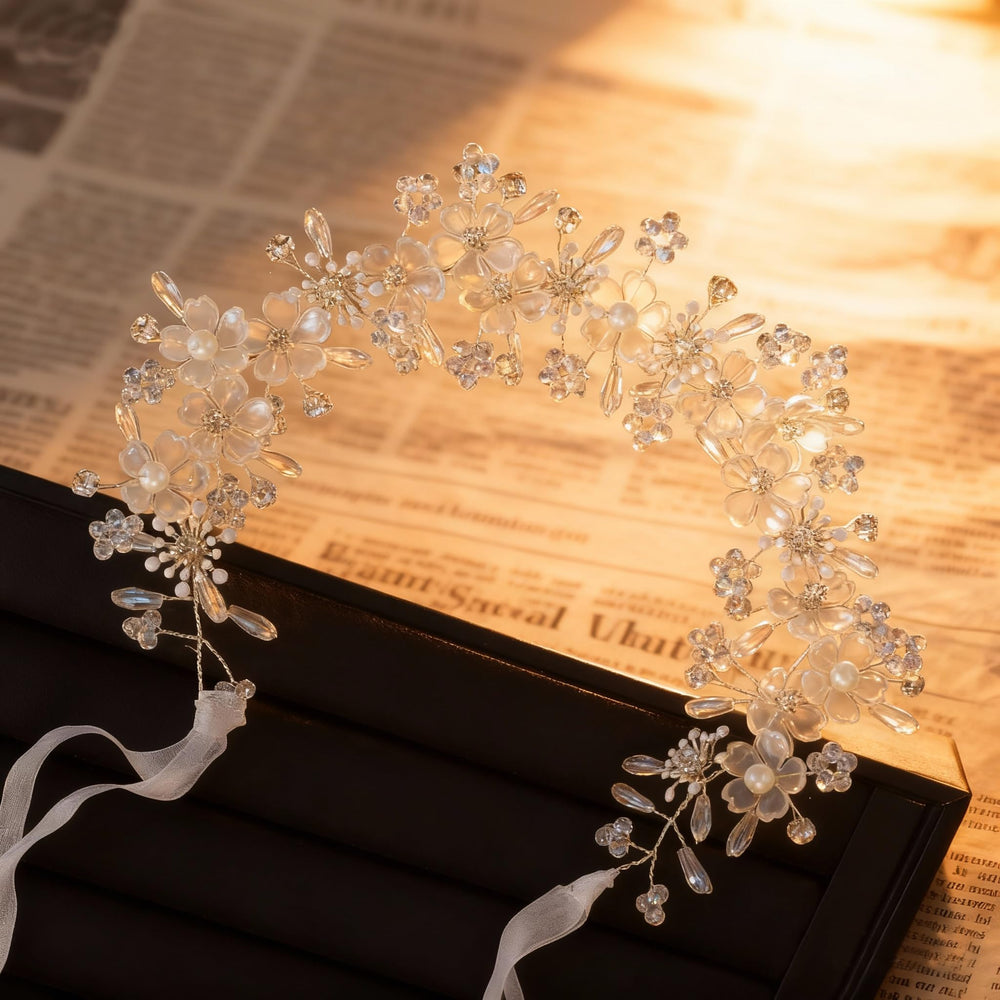 YOUlDIANZI wedding crown for girls adds elegant bridal charm