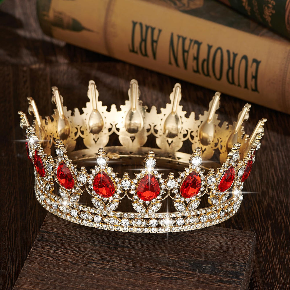 YOUlDIANZI costume party crown for halloween enhances cosplay and party photos.