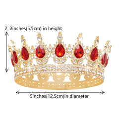 YOUlDIANZI wedding crown crystal bridal accessory adds sparkle to photos and ceremonies.