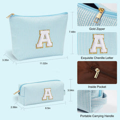 YOOLIFE personalized initial makeup bag offers 26 letter options for a unique gift.