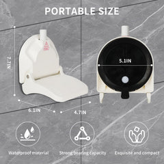 youmtool foldable shower foot rest compact design for travel