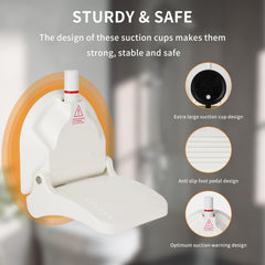 youmtool installation process shows quick suction cup setup on smooth surfaces