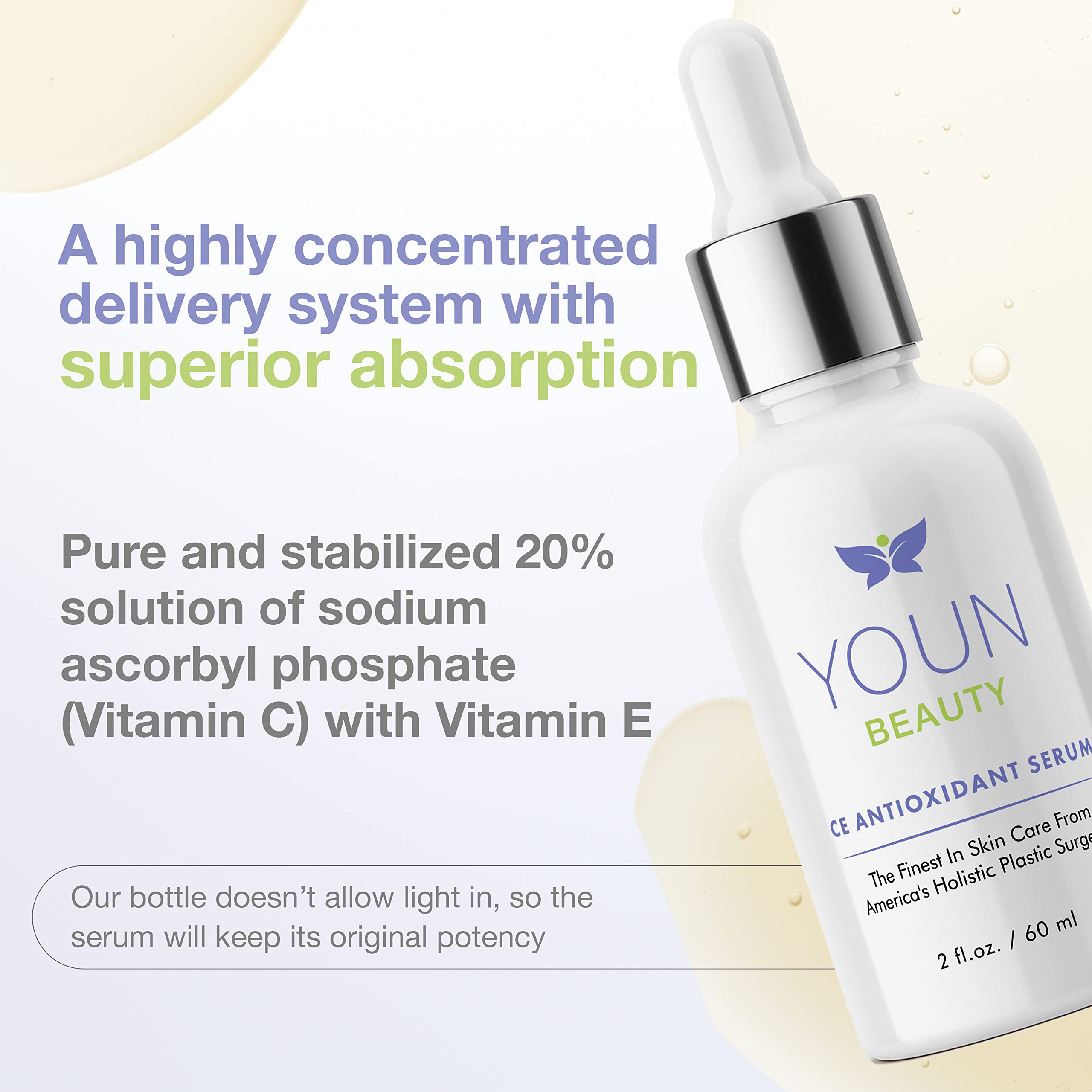 YOUN Beauty witch hazel bottle hints at gentle tightening for refreshed skin