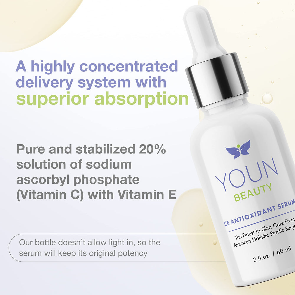 YOUN Beauty witch hazel bottle hints at gentle tightening for refreshed skin