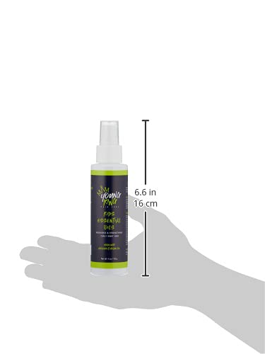Young King Hair Care hands applying oil for quick curls