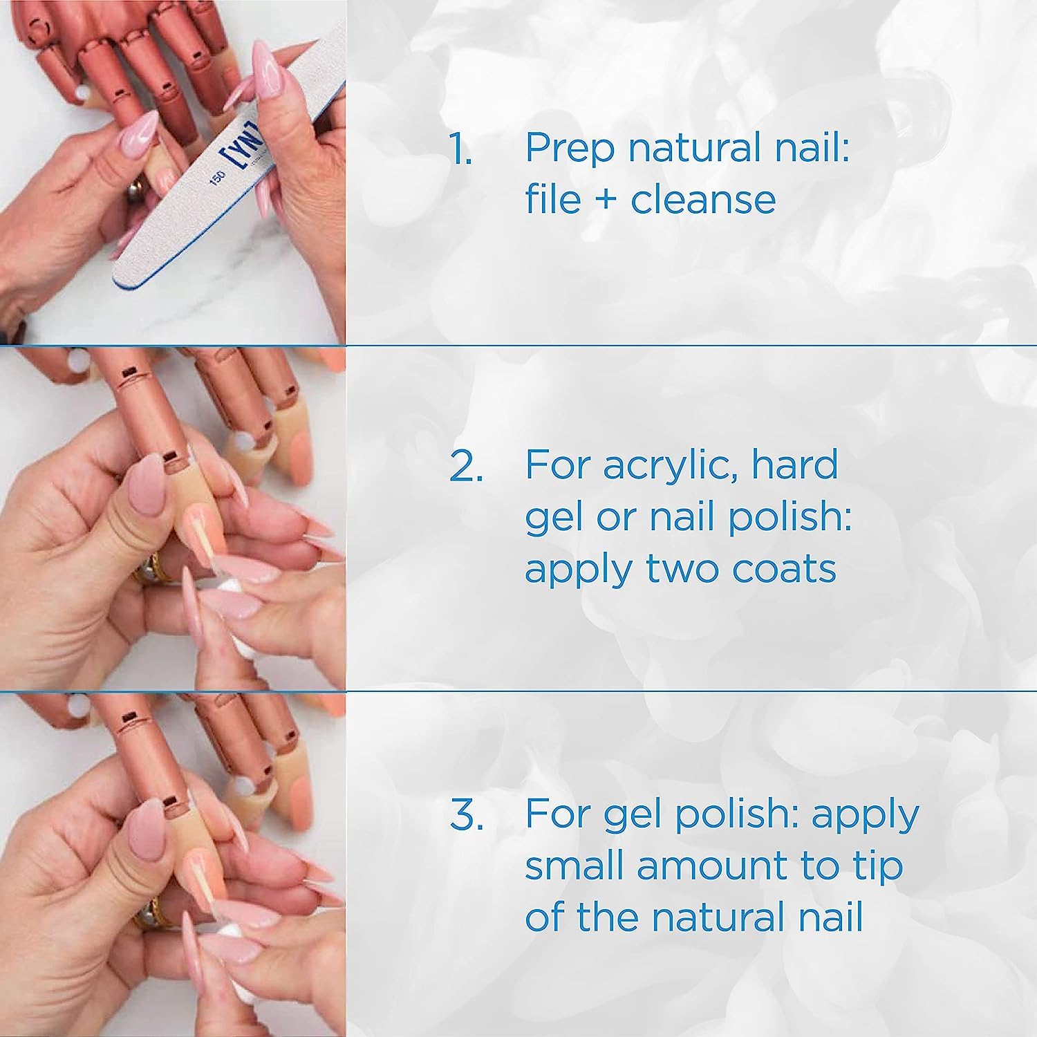 Young Nails Protein Bond 0.25 oz compact bottle highlights travel-friendly primer for at-home kits.