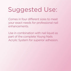 Young Nails Speed Powder showing powder dispense with fast-setting behavior.