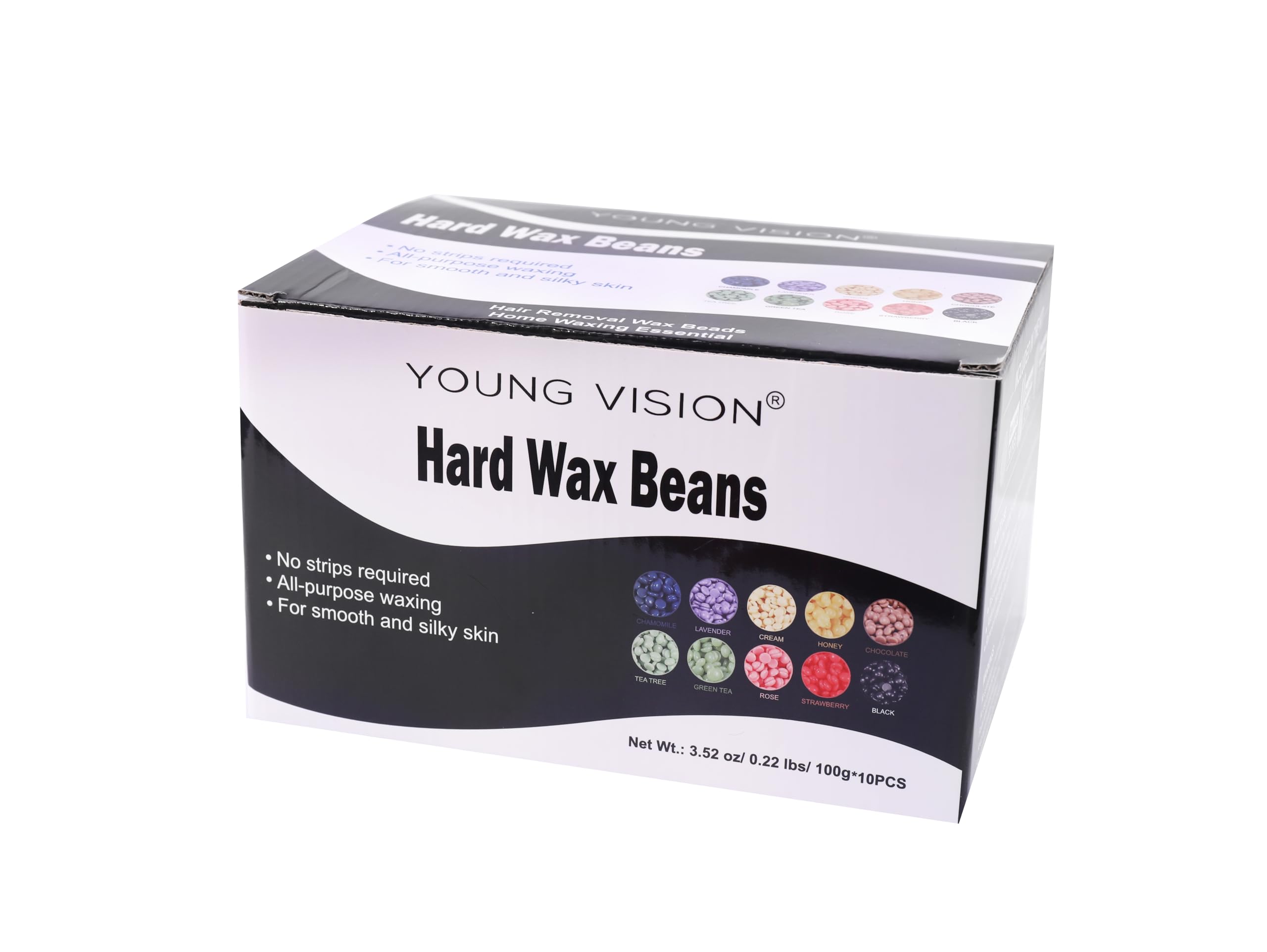 YOUNG VISION 10-color set adds fun while treating full-body waxing