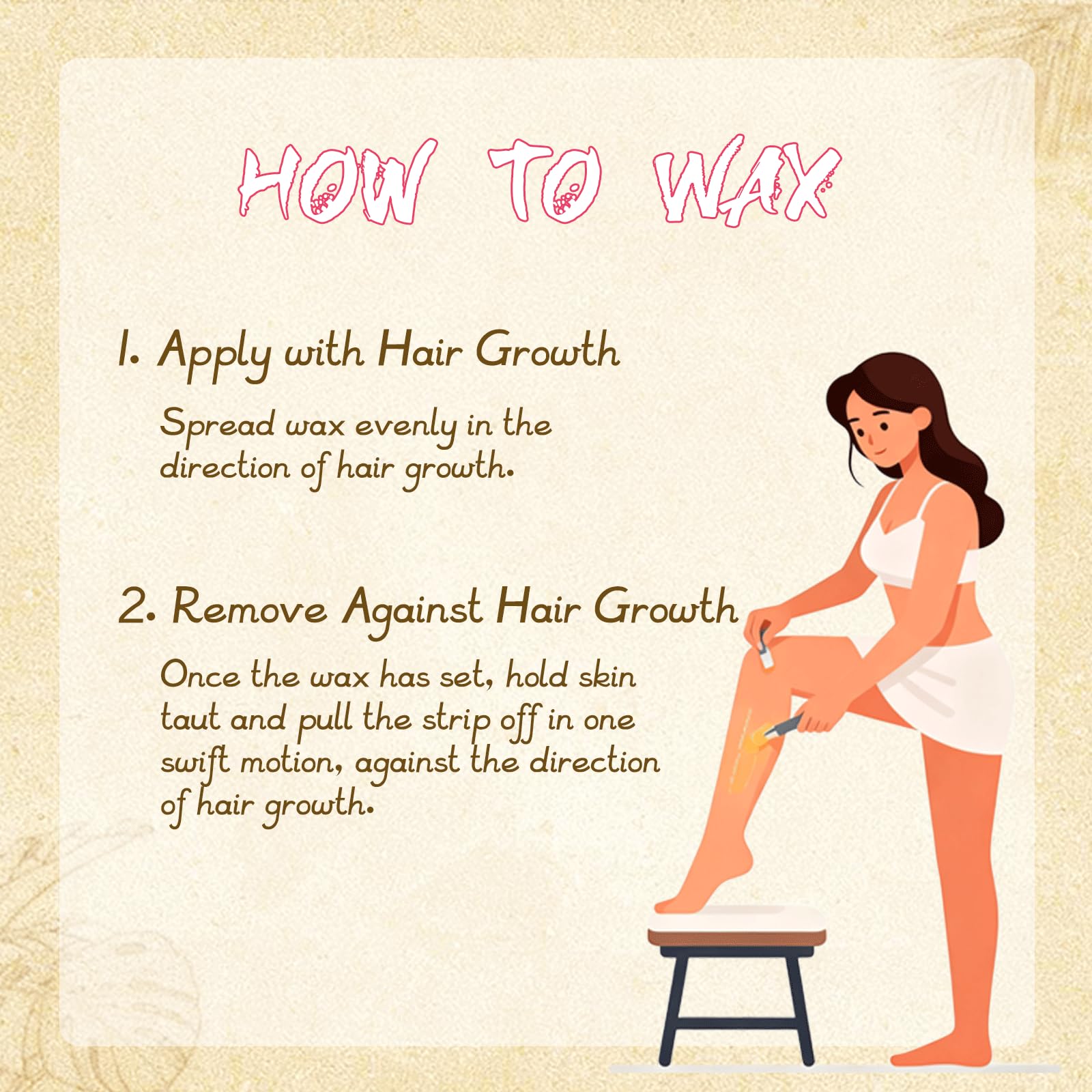 YOUNG VISION wax beads petal-tear technique aids painless removal