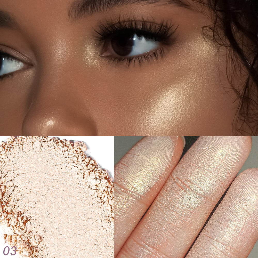 Young Vision soft-gloss highlighter delivers a natural sheen that minimizes pores visually.