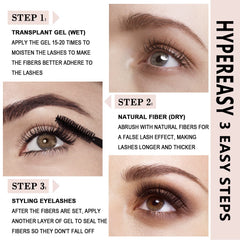 Youngfocus hypoallergenic vegan formula closeup for gentle lash care