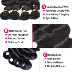 Youngirl body-wave 20-inch bundle for fuller mid-length styling.