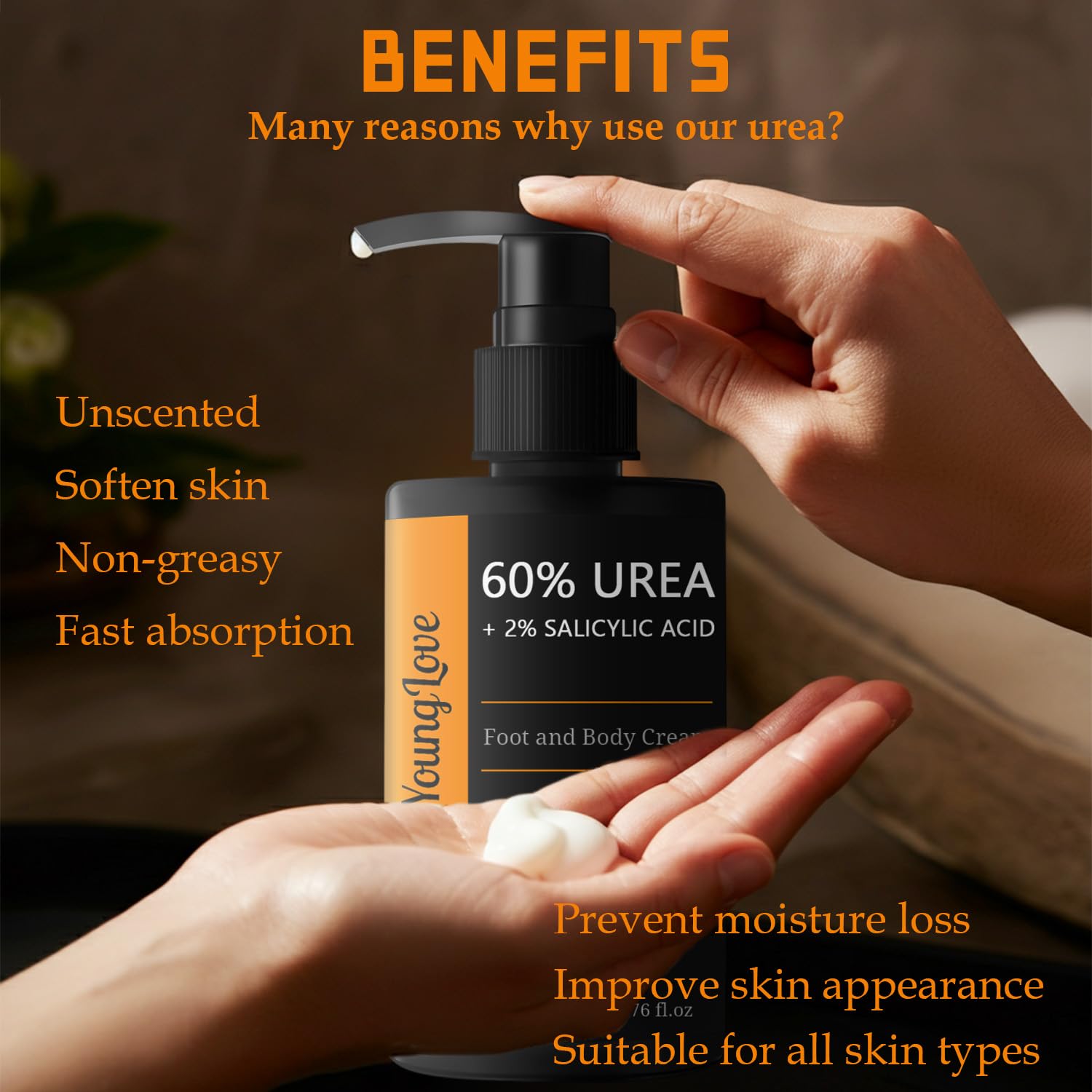 YOUNGYOUNGLOVE hands after bath application for soft skin