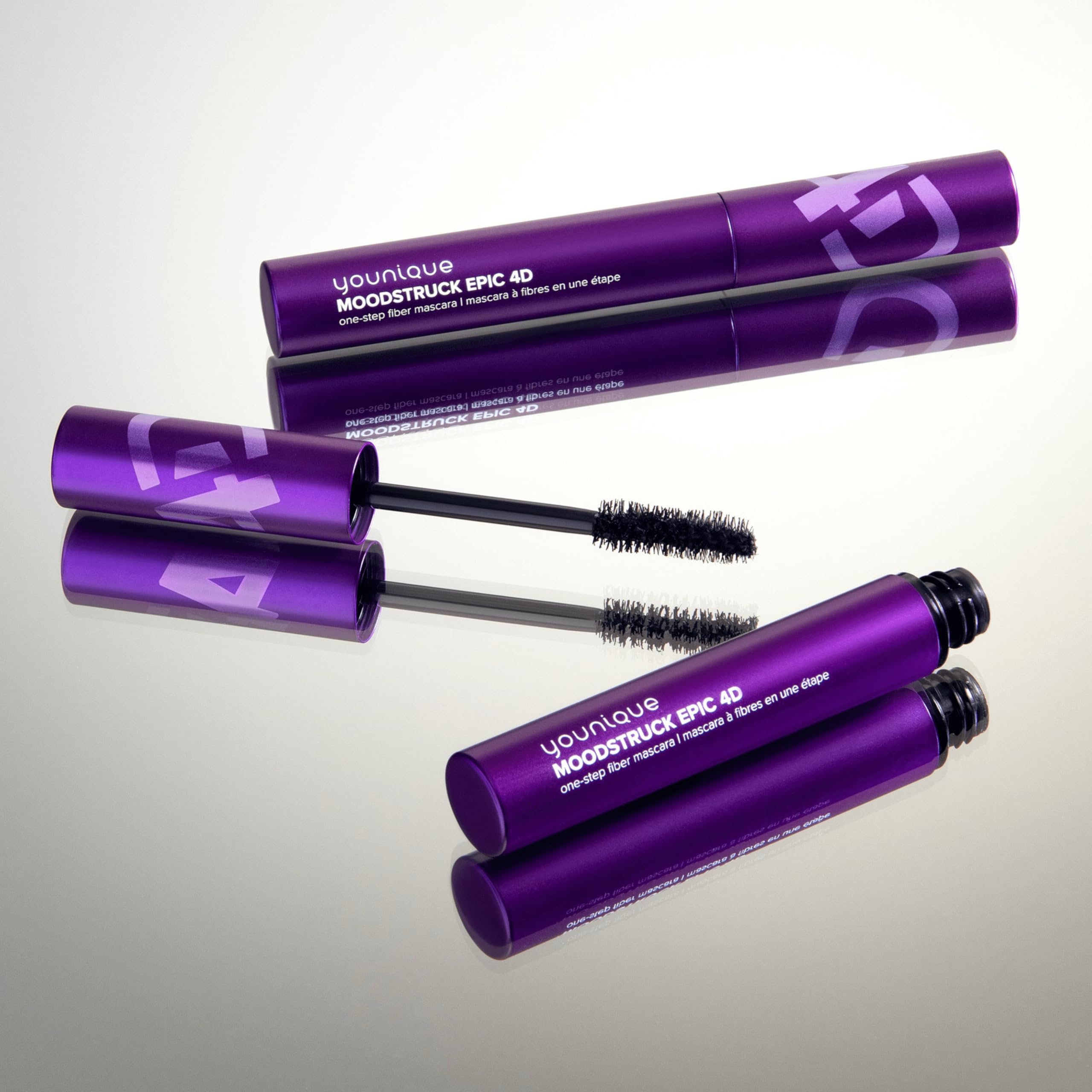 Younique Moodstruck Epic 4D lashes after shot reveals voluminous, defined results