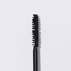 Close view of lashes after application showing definition and lift with Younique Mascara