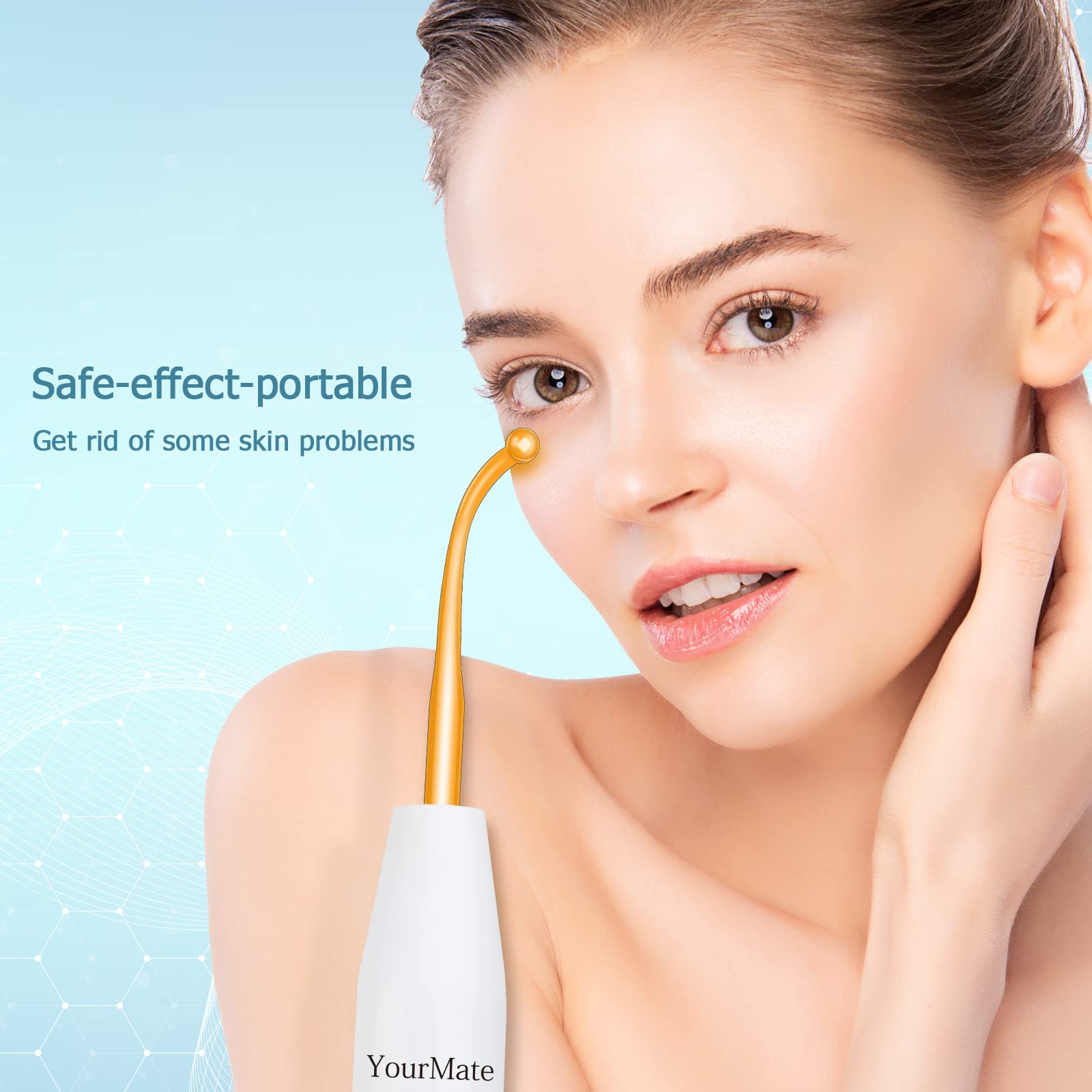 YourMate wand curved tube targets nasal groove with precision