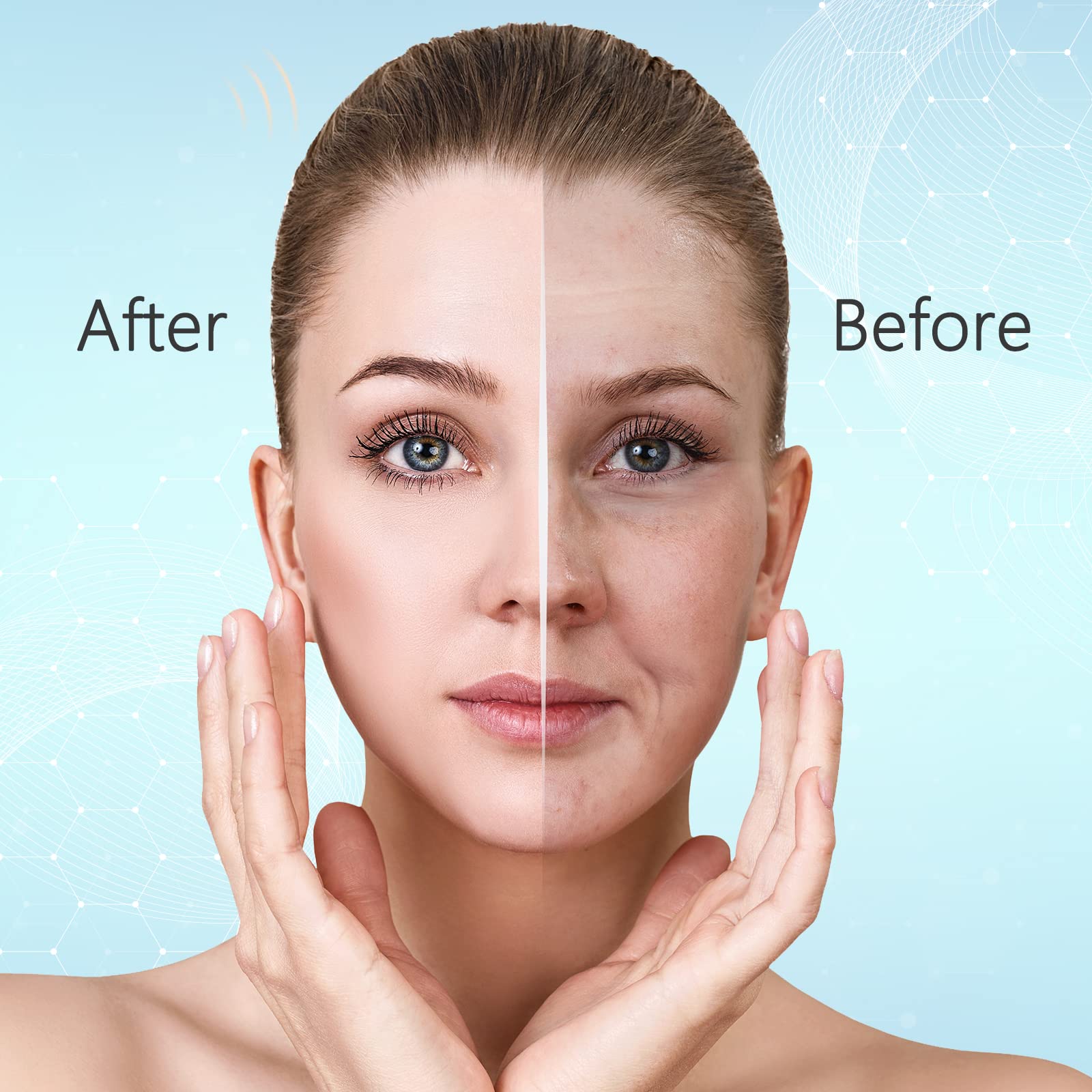 YourMate wand with tongue tube for T-zone facial area