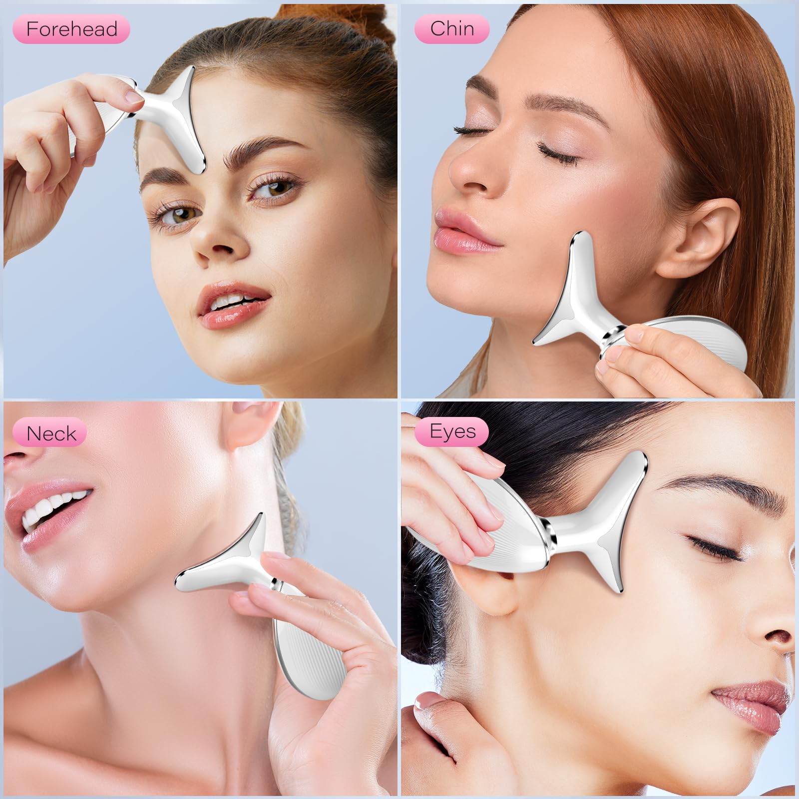 YourMate massager for cheeks and neck delivers comprehensive facial massage and stress relief.