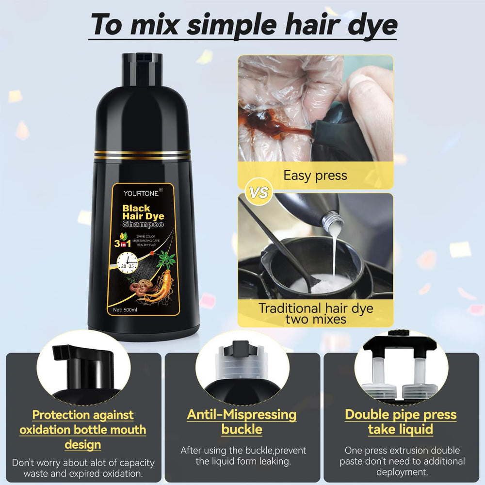 YOURTONE packaging shows value with a 500 ml bottle for home use