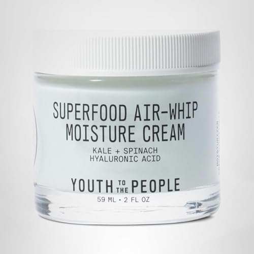 Youth To The People glass jar reflects soft glow from dewy finish.