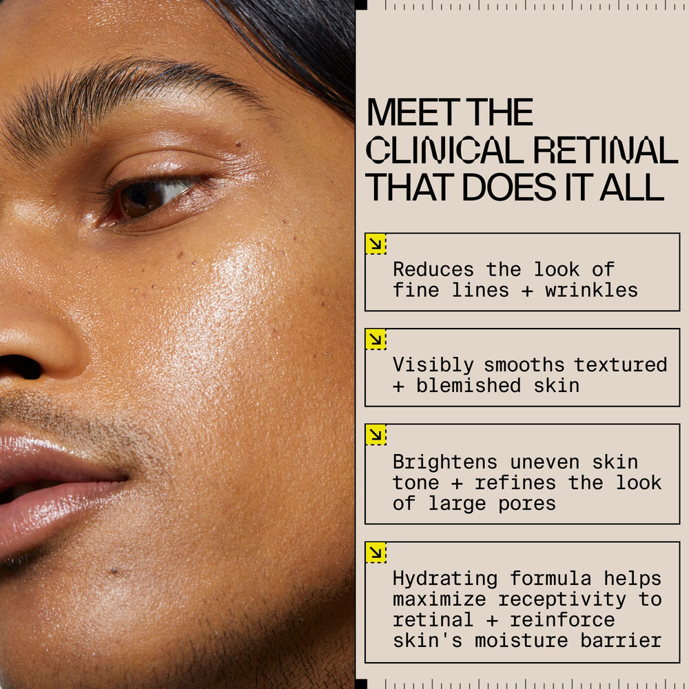 Youth To The People retinal-niacinamide-serum pump dispense shown for easy evening use
