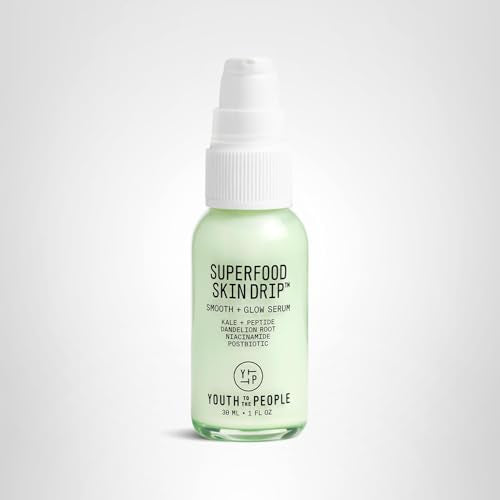 Youth To The People Skin Drip travel-size display for on-the-go use.