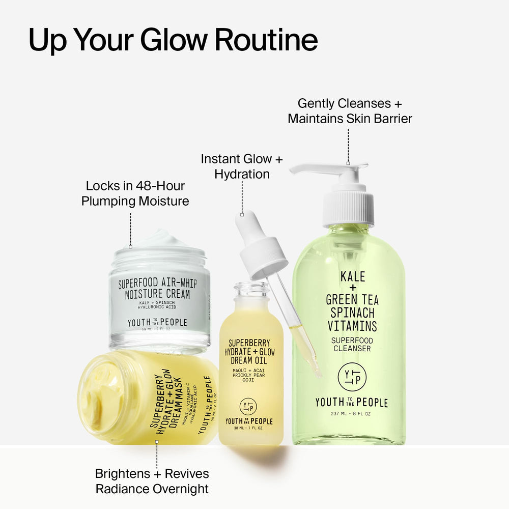 Youth To The People Superberry glow-primer use for dewy finish