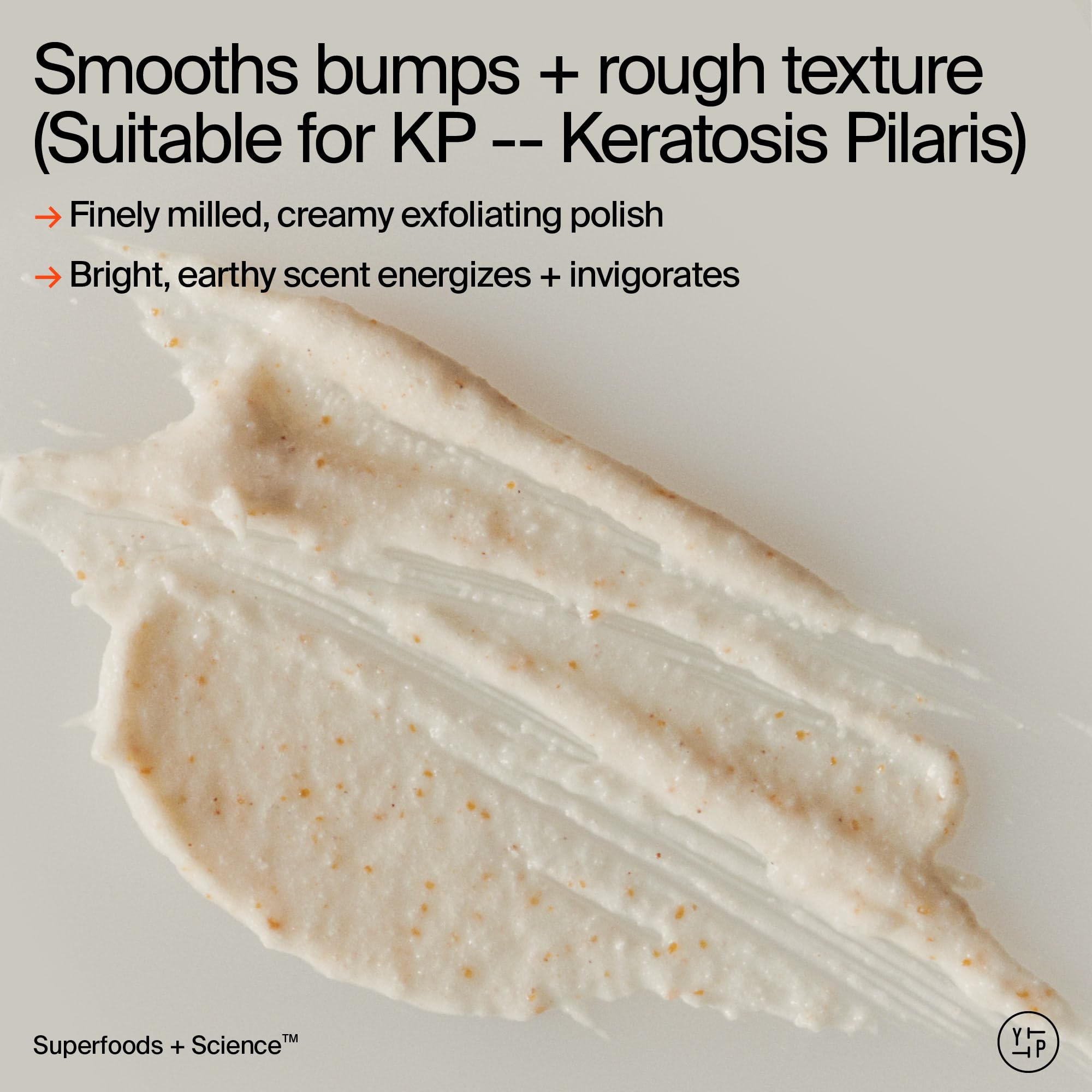 Youth To The People Yerba Mate smoothing energy body scrub bottle closeup — energizes skin with antioxidants.