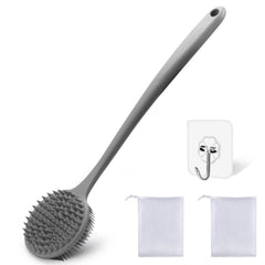 YouthRun silicone body scrubber dual-sided exfoliation for smoother skin