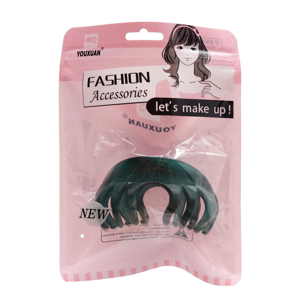 YOUXUAN hair clip close-up highlighting lightweight comfortable wear